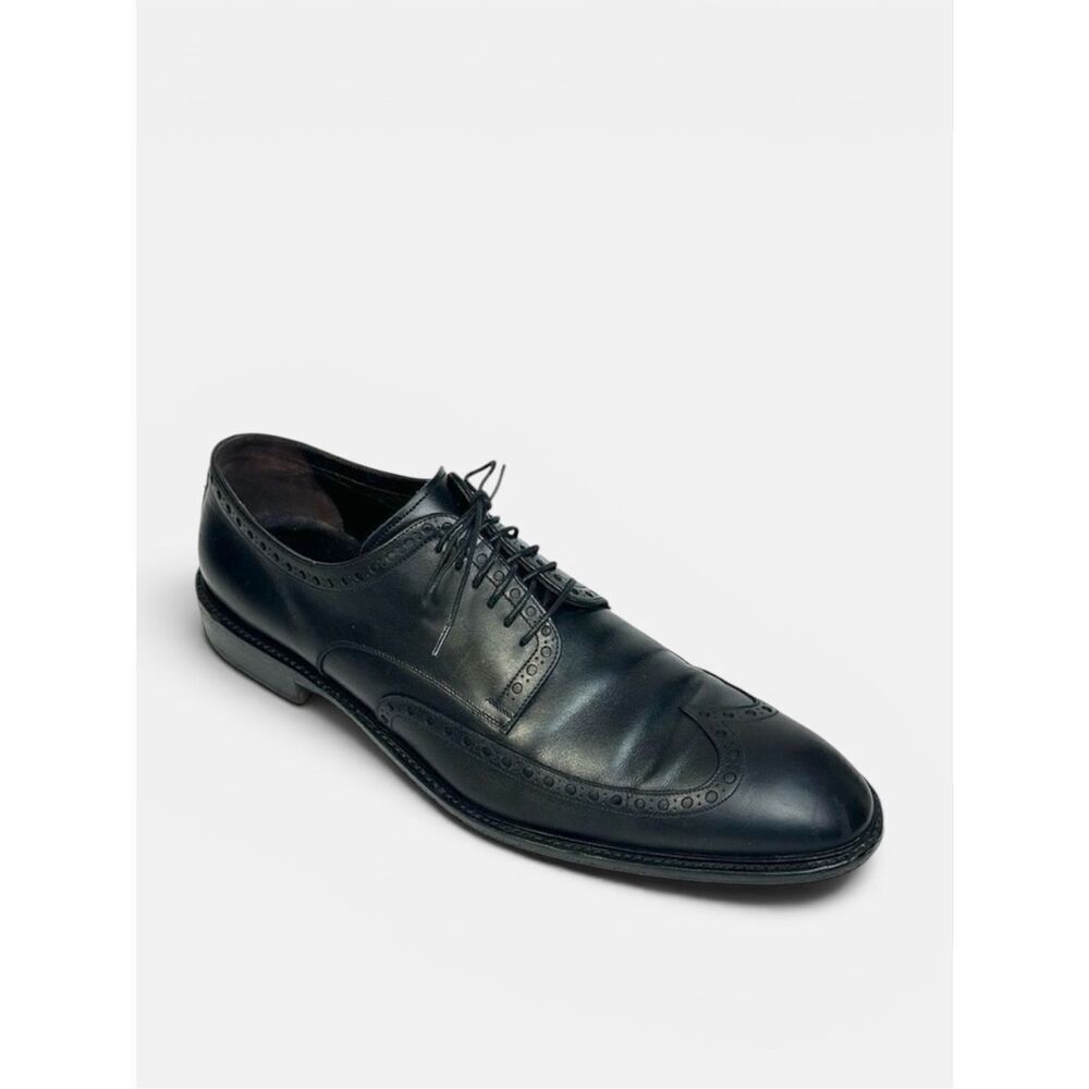 Bruno Magli "Radical" Men's Black Leather Wingtip Italy Dress Shoe Oxfords US 13